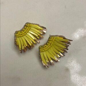 Mignonne Gavigan Yellow Wing Earrings